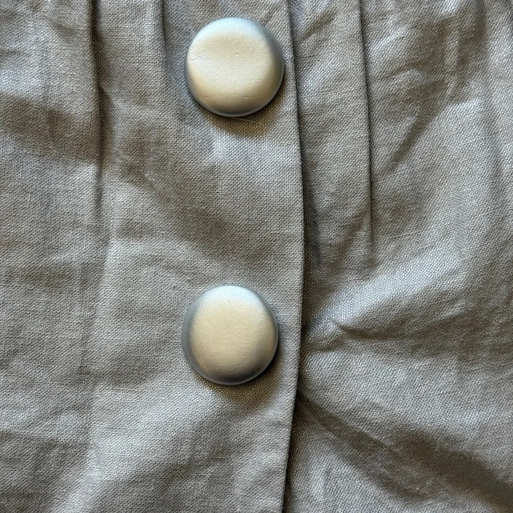 Kensie‎ Girls Light Gray Dress Coat Jacket Button Up Size 8 Spring Fall